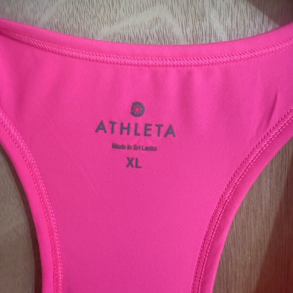 Athleta Pink Fitted Sleeveless Tank Top - Picture 5 of 7